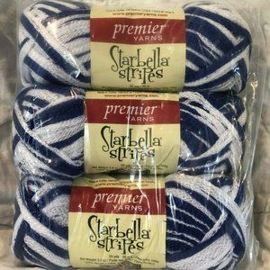 Premier Yarns Starbella Stripes Keep Cool 3 Pack
